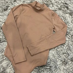 Abercrombie mockneck bodysuit NWOT